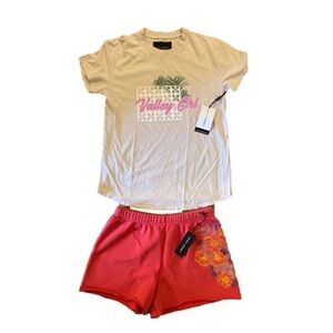 Nwt Spirit Jersey shirt & short set